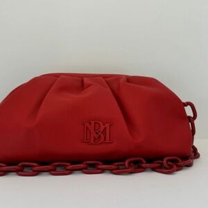 Badgley Mischka Clutch Purse in Red
